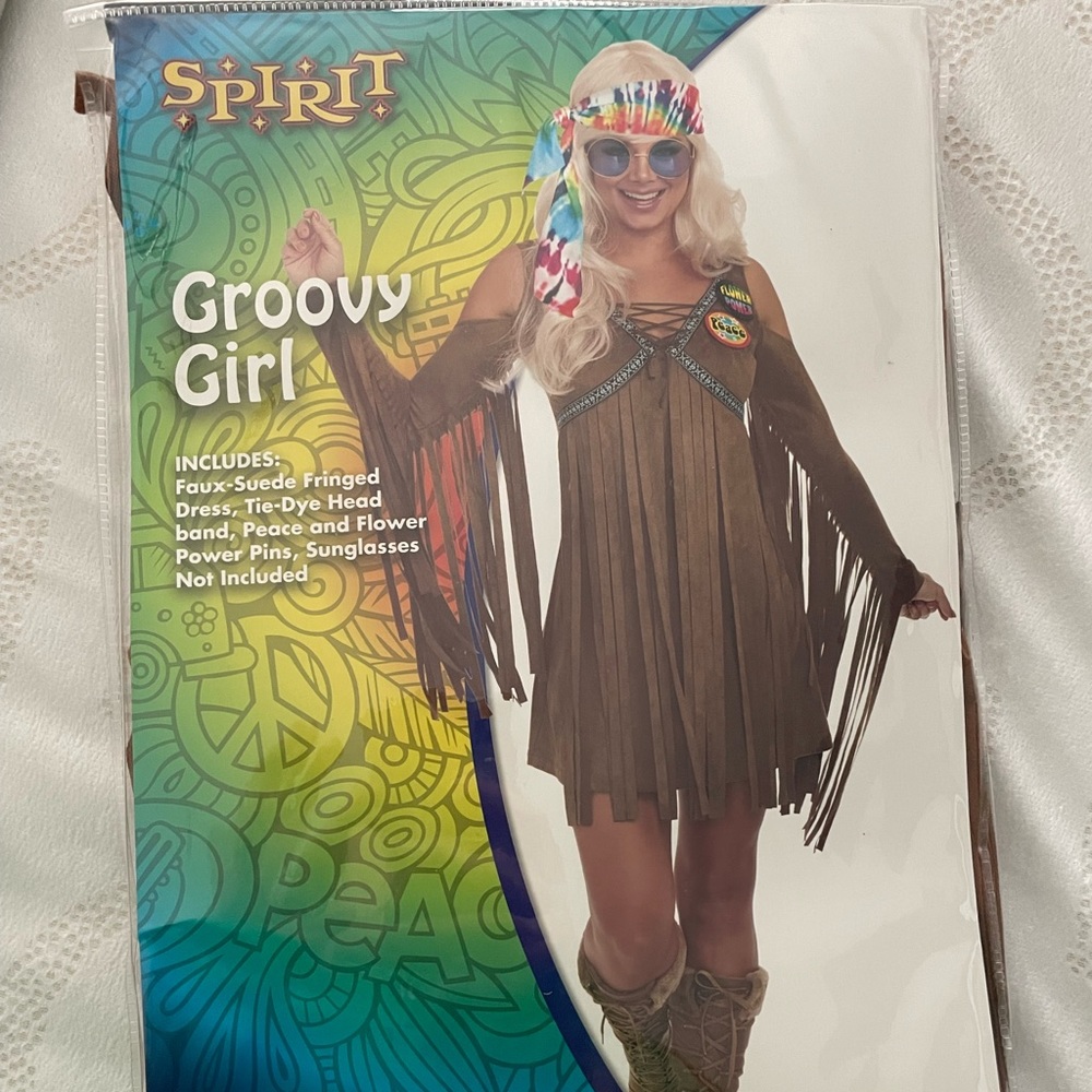 Woman hippie costume